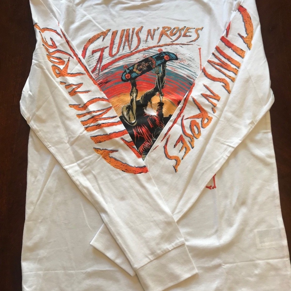 Guns N Roses Long Sleeve T-shirts XS,S,M,L,XL NWT - Picture 5 of 8